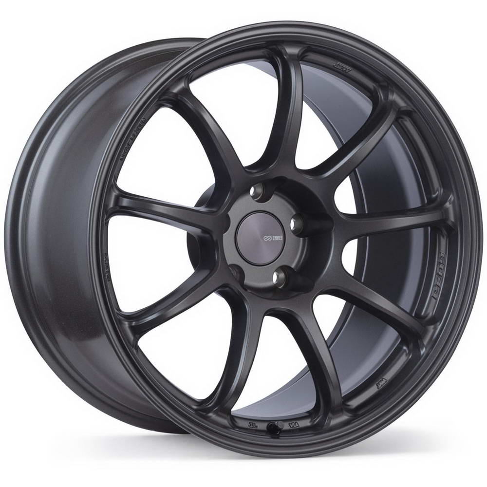 Enkei PF09 Wheel - 18x9.5 / +40 / 5x112 - Matte Gunmetal - Angle 2