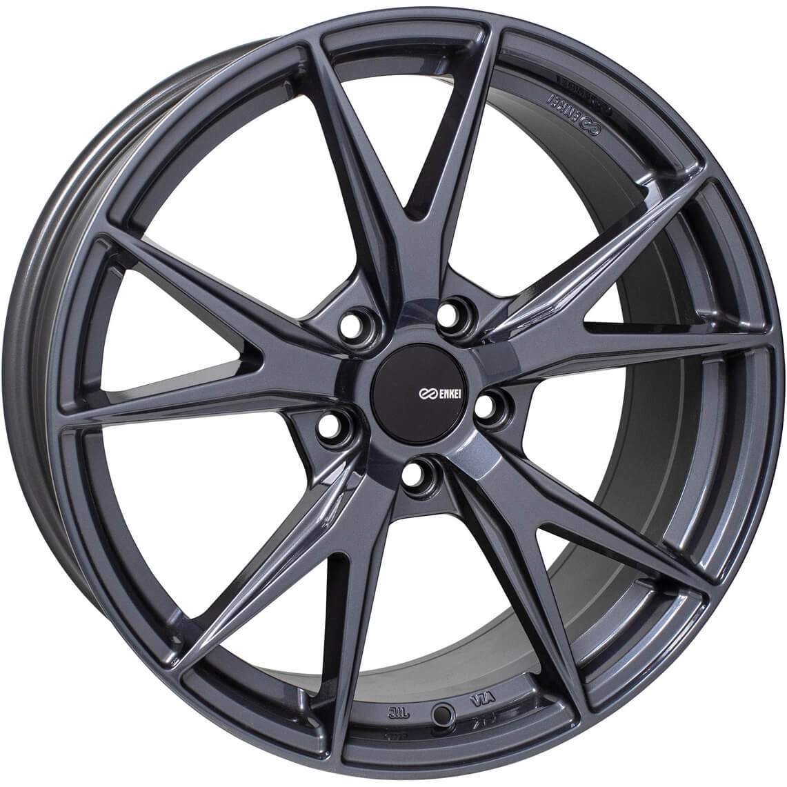 Enkei Phoenix Wheel - 18x8 / +45 / 5x100 - Blue Gunmetal