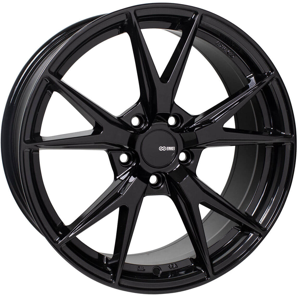 Enkei Phoenix Wheel - 18x8 / +45 / 5x100 - Gloss Black