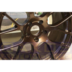 Enkei RAIJIN Wheel - 18x9.5 / +35 / 5x114.3 - Copper - Angle 2