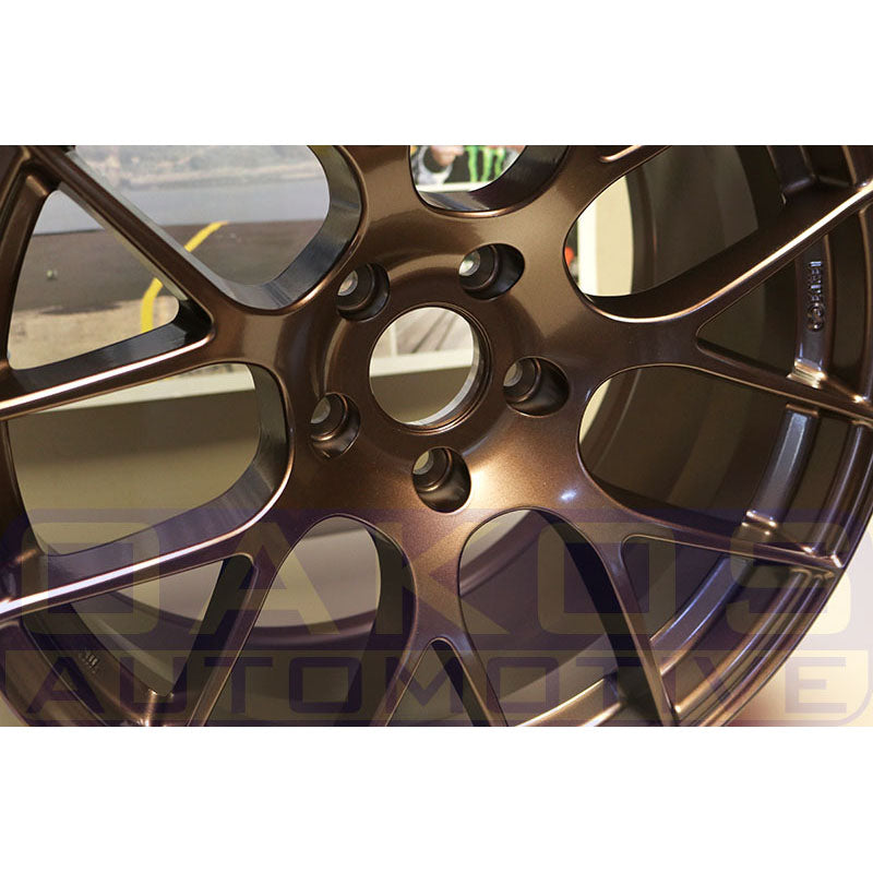 Enkei RAIJIN Wheel - 18x9.5 / +35 / 5x114.3 - Copper - Angle 2
