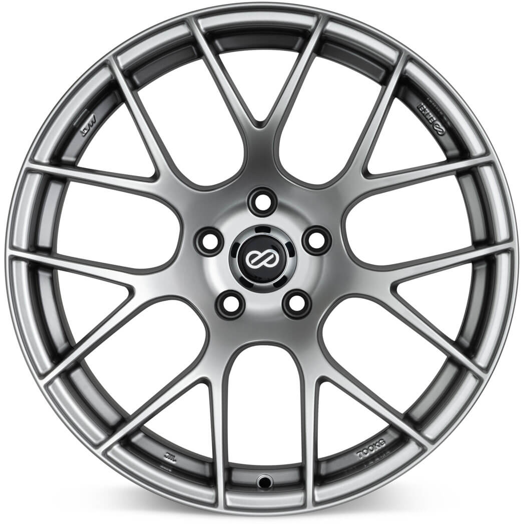 Enkei RAIJIN Wheel - 18x9.5 / +35 / 5x114.3 - Hyper Silver