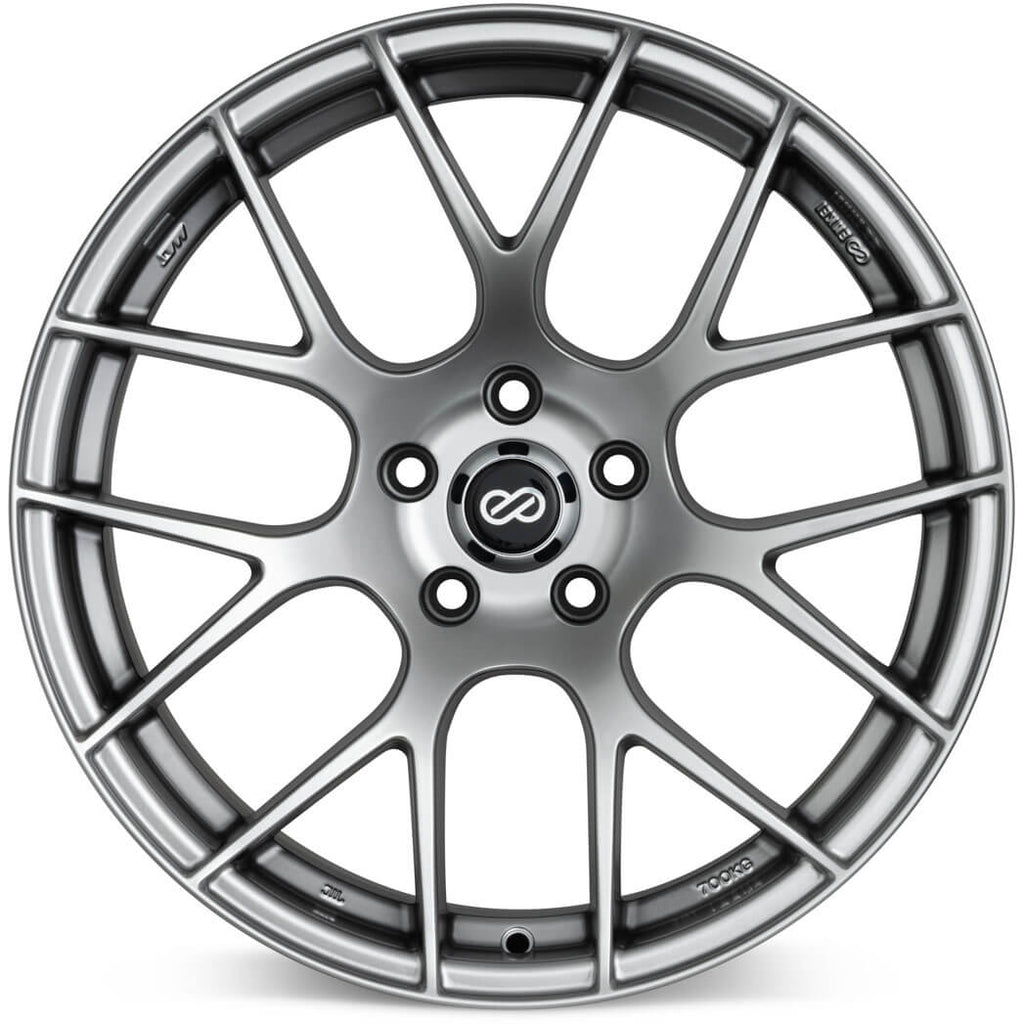 Enkei RAIJIN Wheel - 19x8 / +45 / 5x112 - Hyper Silver