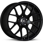 Enkei RAIJIN Wheel - 19x8.5 / +35 / 5x114.3 - Matte Black - Angle 2