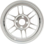 Enkei RPF1 Wheel - 16x7 / +35 / 4x100 - Silver - Angle 2