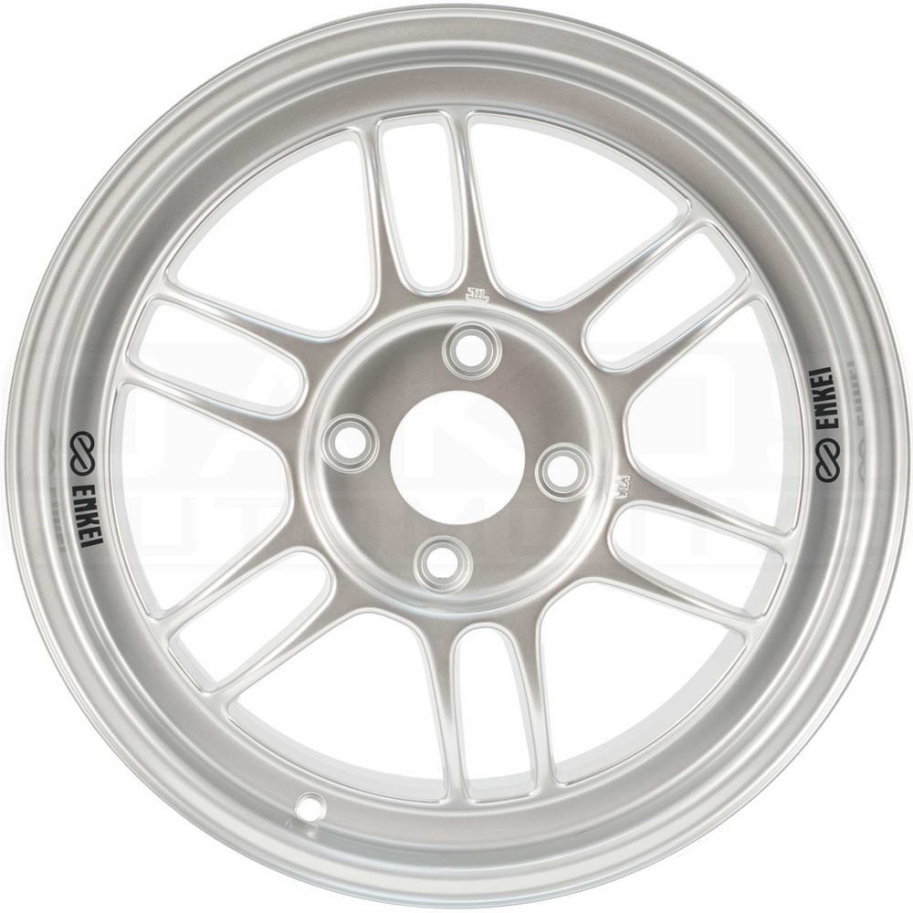 Enkei RPF1 Wheel - 16x7 / +43 / 4x100 - Silver - Angle 2