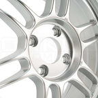Enkei RPF1 Wheel - 16x7 / +43 / 4x100 - Silver - Angle 3