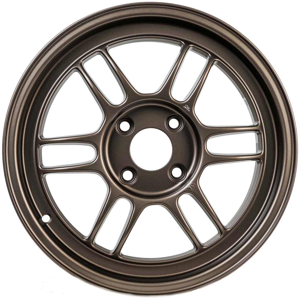 Enkei RPF1 Wheel - 16x7 / +43 / 4x108 - Matte Bronze - Angle 2