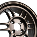 Enkei RPF1 Wheel - 16x7 / +43 / 4x108 - Matte Bronze - Angle 3