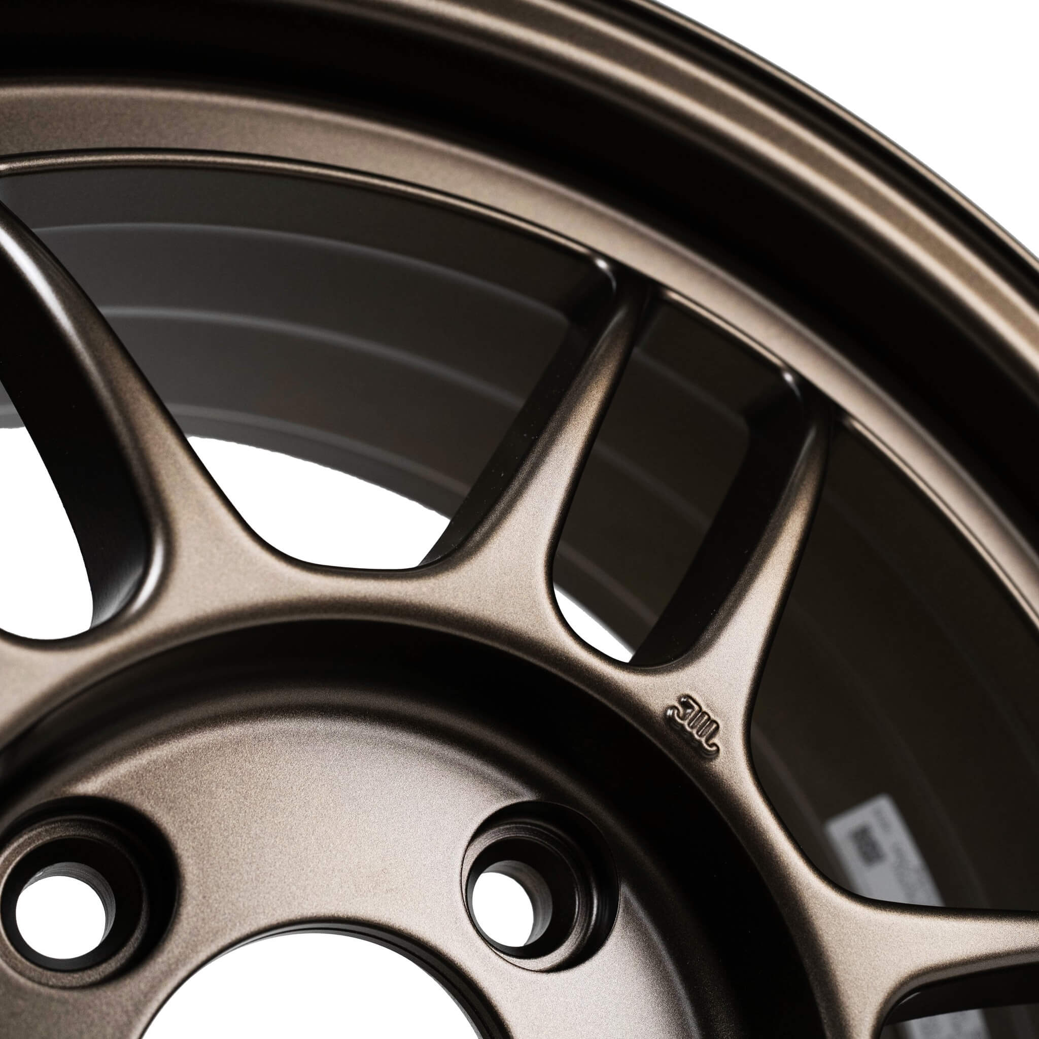 Enkei RPF1 Wheel - 16x7 / +43 / 4x108 - Matte Bronze - Angle 4