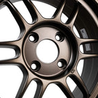 Enkei RPF1 Wheel - 16x7 / +43 / 4x108 - Matte Bronze - Angle 5