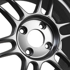 Enkei RPF1 Wheel - 16x7 / +43 / 4x108 - Silver - Angle 4