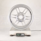 Enkei RPF1 Wheel - 16x7 / +43 / 4x108 - Silver - Angle 7