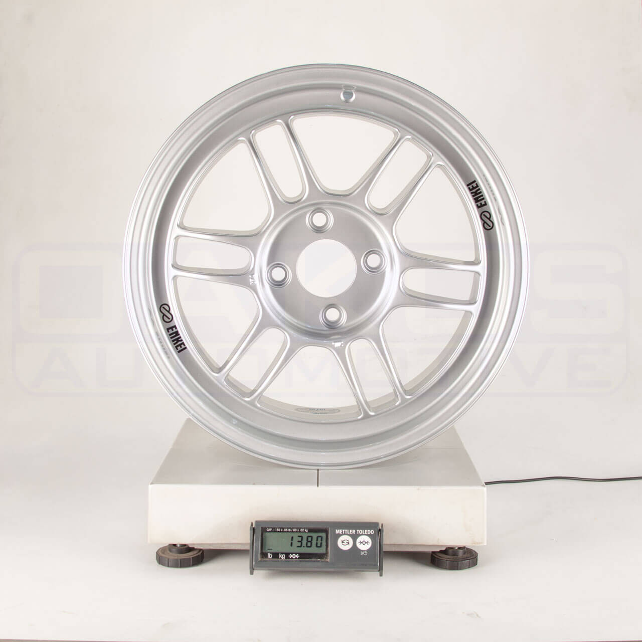Enkei RPF1 Wheel - 16x7 / +43 / 4x108 - Silver - Angle 7