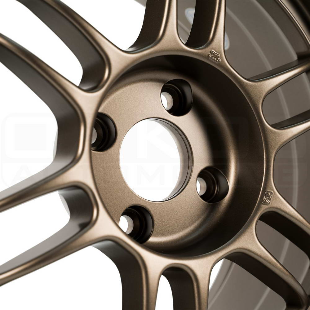 Enkei RPF1 Wheel - 16x8 / +38 / 4x108 - Matte Bronze - Angle 3