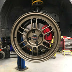 Enkei RPF1 Wheel - 16x8 / +38 / 4x108 - Matte Bronze - Angle 5
