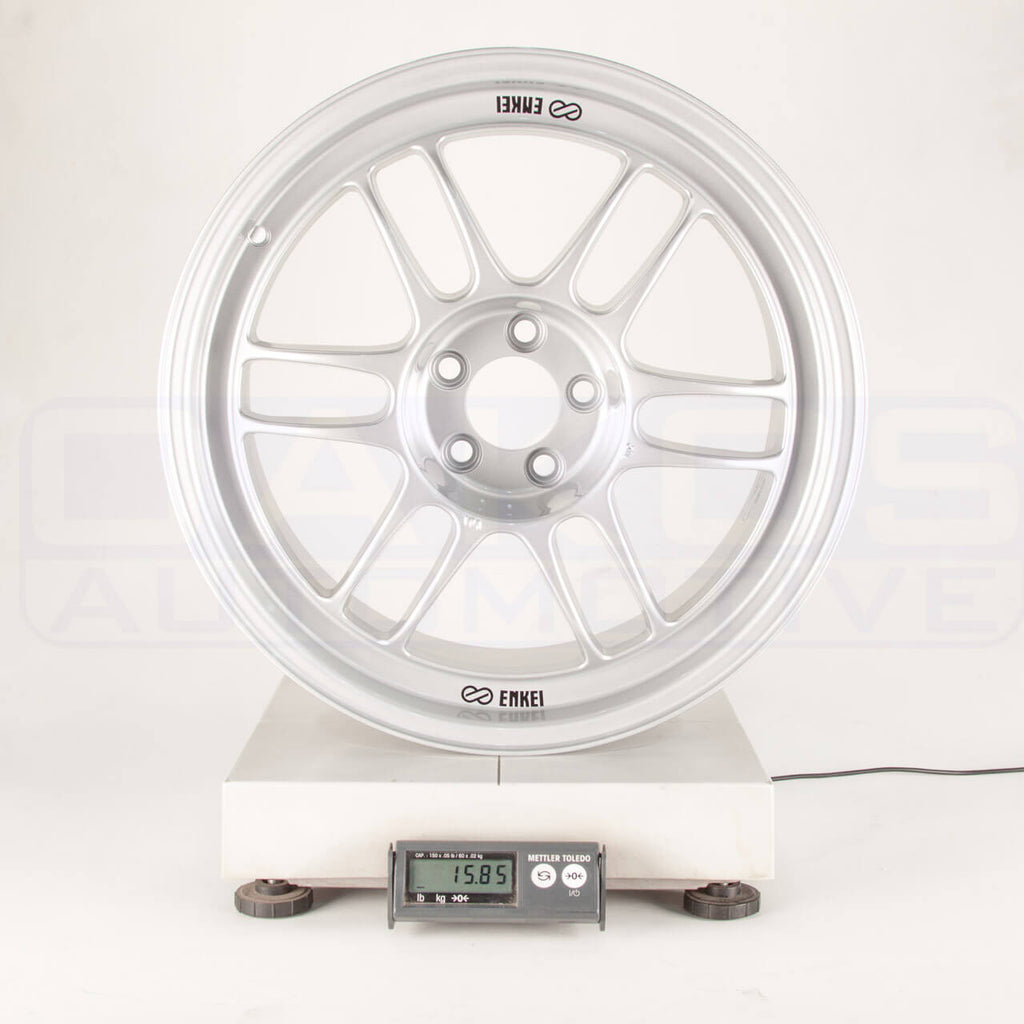 Enkei RPF1 Wheel - 17x8 / +35 / 5x100 - Silver - Angle 5