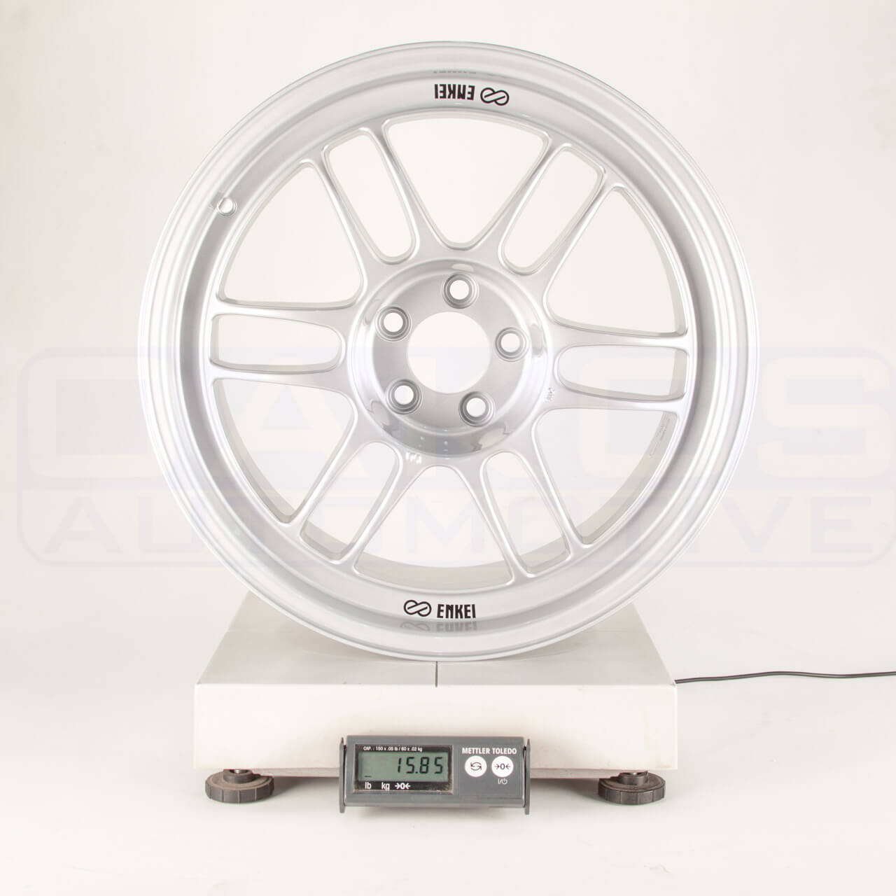 Enkei RPF1 Wheel - 17x8 / +35 / 5x100 - Silver - Angle 5