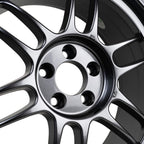 Enkei RPF1 Wheel - 17x8 / +45 / 5x100 - Gunmetal - Angle 2