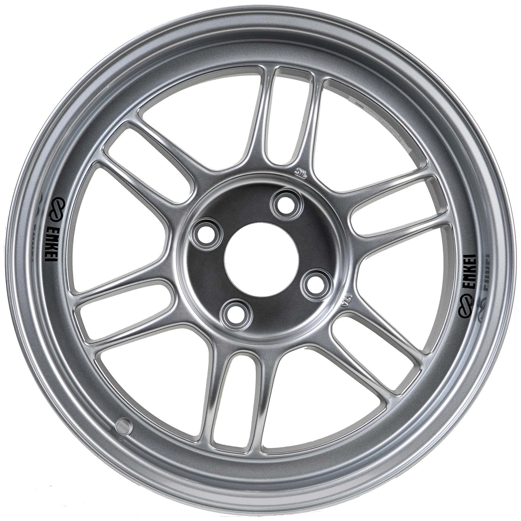 Enkei RPF1 Wheel - 17x8 / +45 / 5x100 - Silver - Angle 3