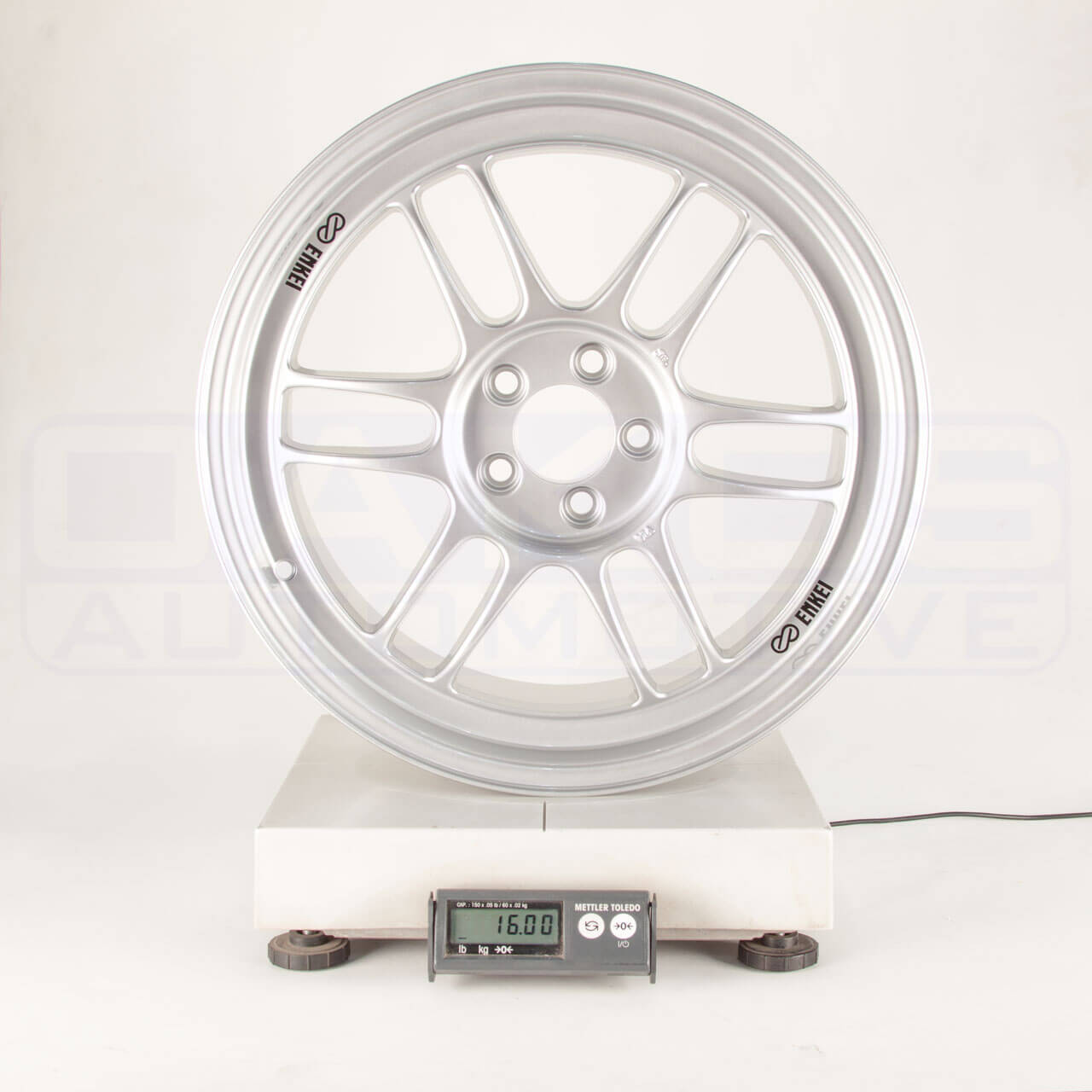 Enkei RPF1 Wheel - 17x8 / +45 / 5x100 - Silver - Angle 5