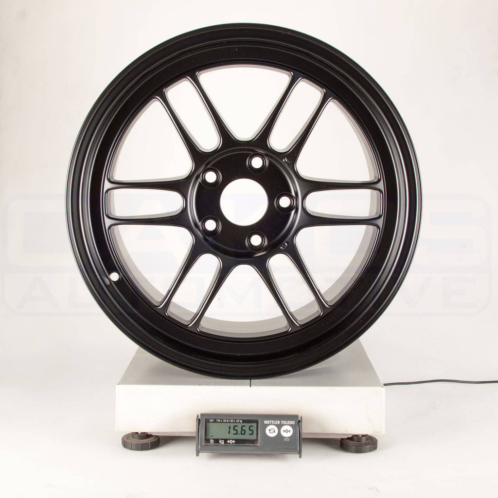 Enkei RPF1 Wheel - 17x9 / +35 / 5x100 - Matte Black - Angle 5
