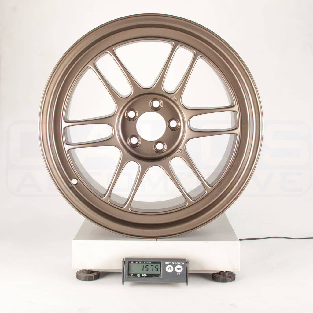 Enkei RPF1 Wheel - 17x9 / +35 / 5x100 - Matte Bronze - Angle 7