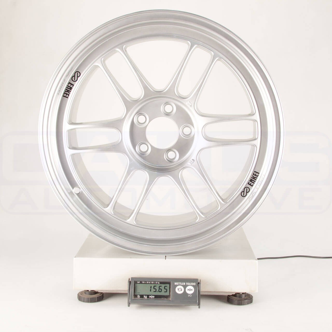 Enkei RPF1 Wheel - 17x9 / +35 / 5x100 - Silver - Angle 5