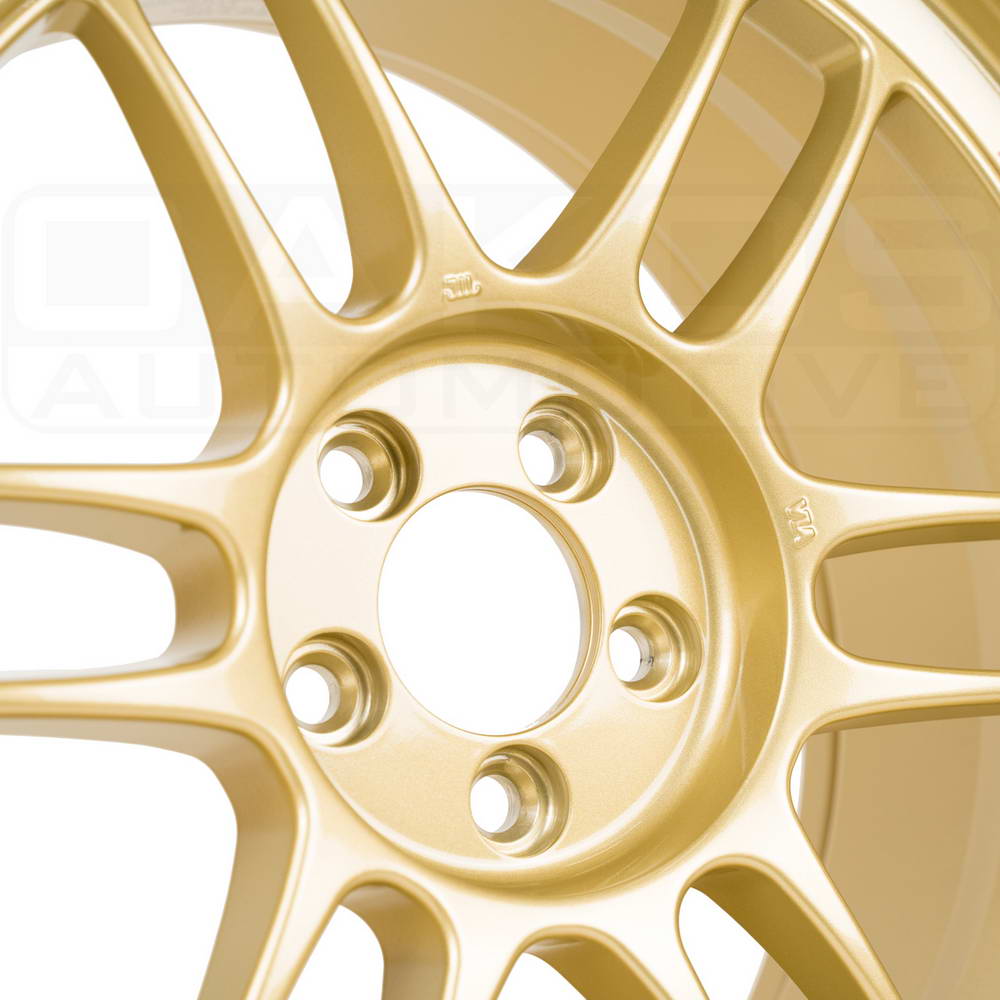 Enkei RPF1 Wheel - 17x9 / +35 / 5x114.3 - Gold - Angle 3