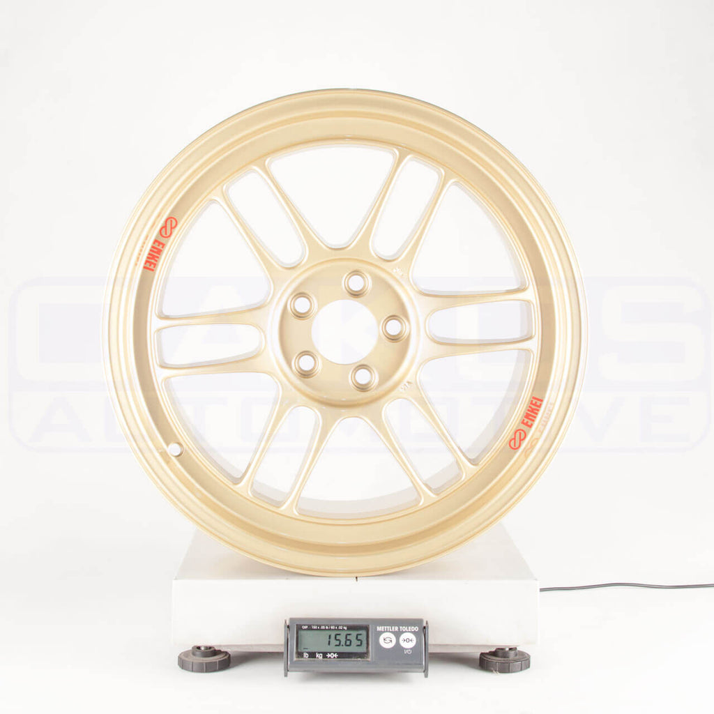 Enkei RPF1 Wheel - 17x9 / +45 / 5x100 - Gold - Angle 5
