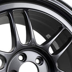 Enkei RPF1 Wheel - 17x9 / +45 / 5x100 - Gunmetal - Angle 3
