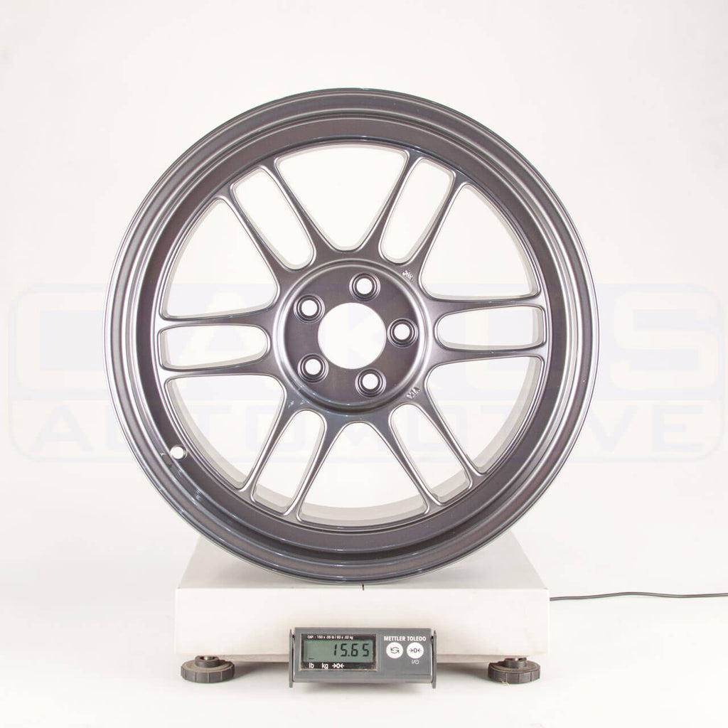 Enkei RPF1 Wheel - 17x9 / +45 / 5x100 - Gunmetal - Angle 5
