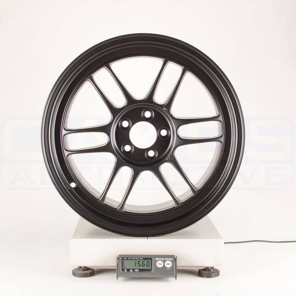 Enkei RPF1 Wheel - 17x9 / +45 / 5x100 - Matte Black - Angle 5