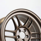 Enkei RPF1 Wheel - 17x9 / +45 / 5x100 - Matte Bronze - Angle 3
