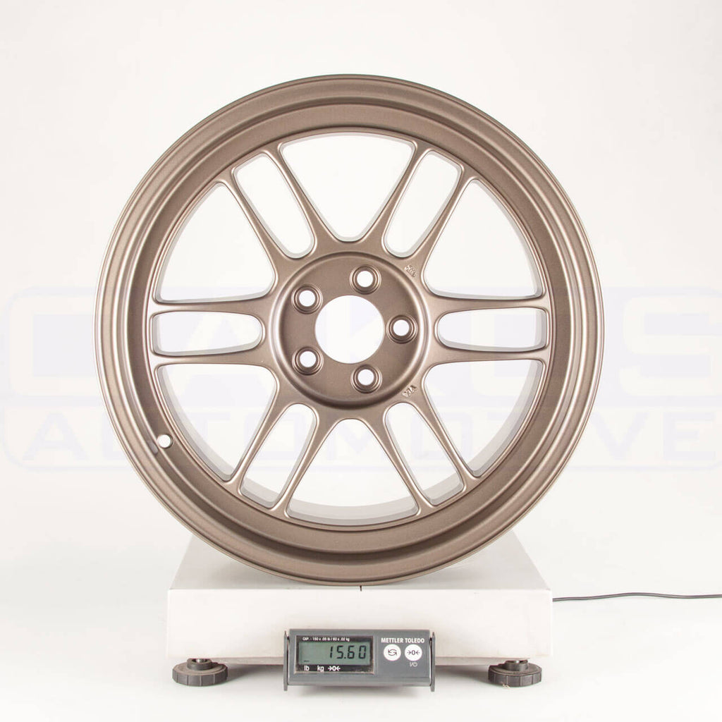 Enkei RPF1 Wheel - 17x9 / +45 / 5x100 - Matte Bronze - Angle 6