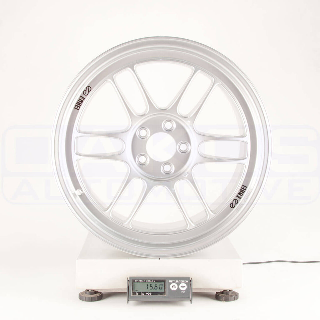 Enkei RPF1 Wheel - 17x9 / +45 / 5x100 - Silver - Angle 5