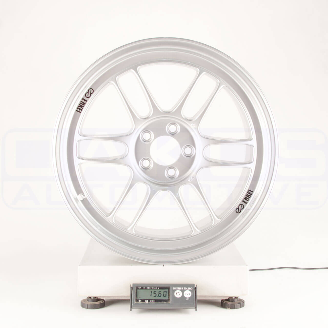 Enkei RPF1 Wheel - 17x9 / +45 / 5x100 - Silver - Angle 5