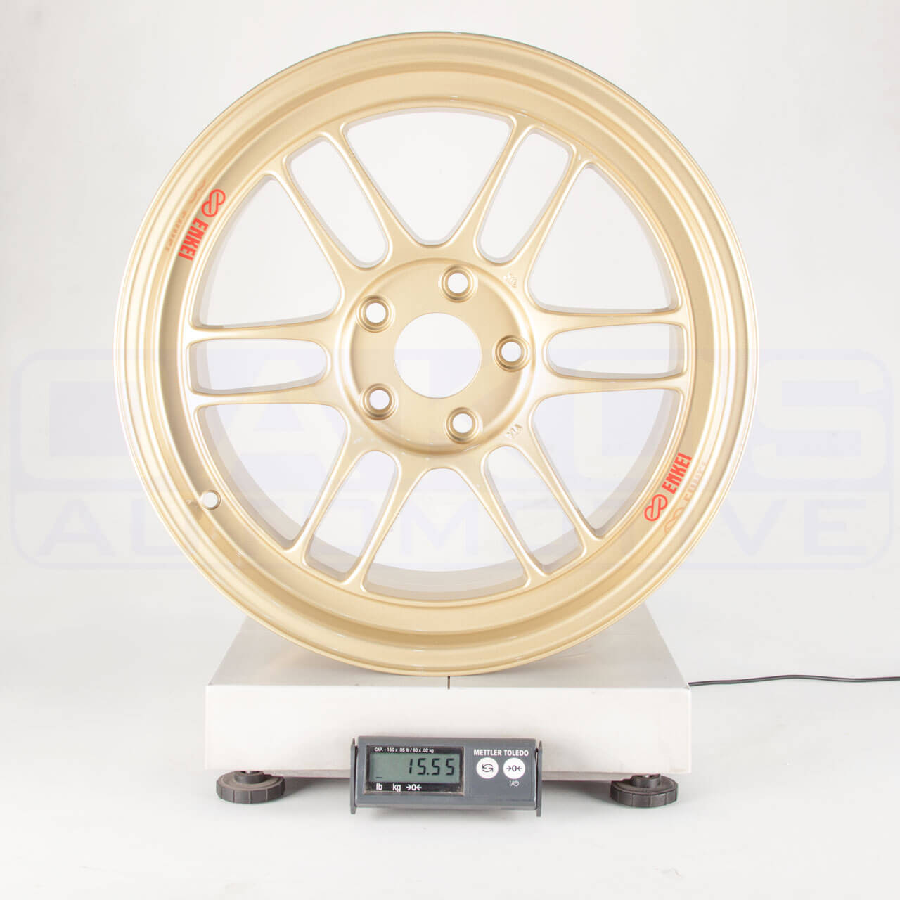 Enkei RPF1 Wheel - 17x9 / +45 / 5x114.3 - Gold - Angle 5