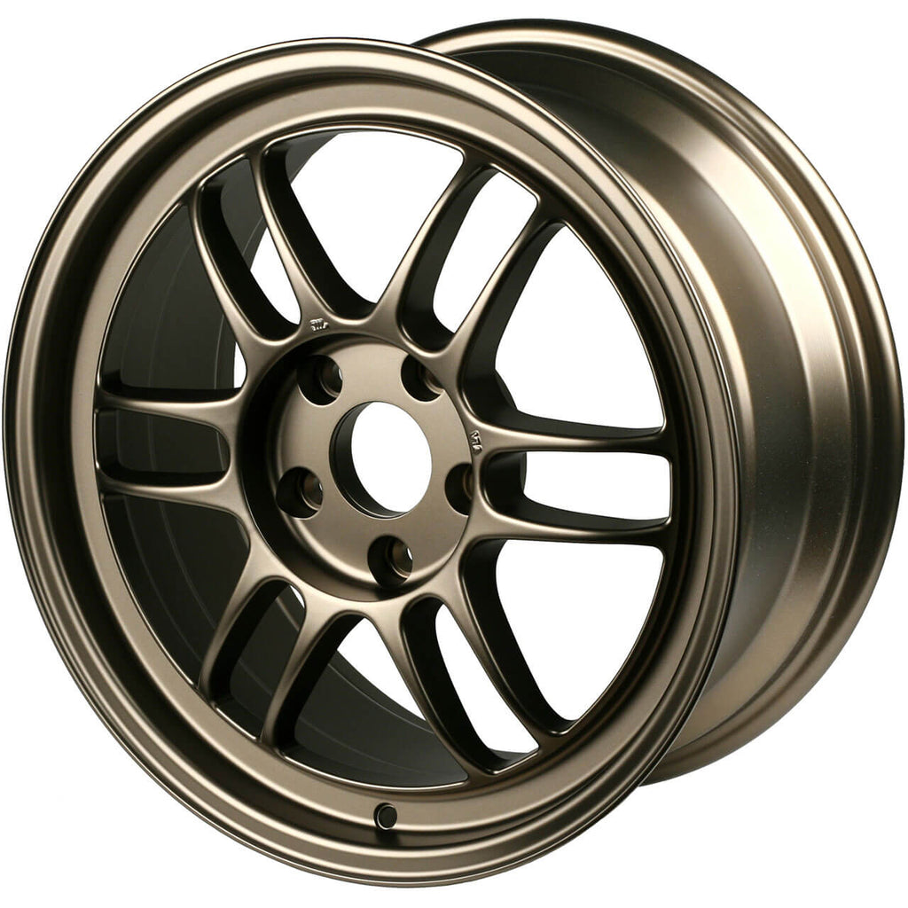 Enkei RPF1 Wheel - 17x9 / +45 / 5x114.3 - Matte Bronze - Angle 3