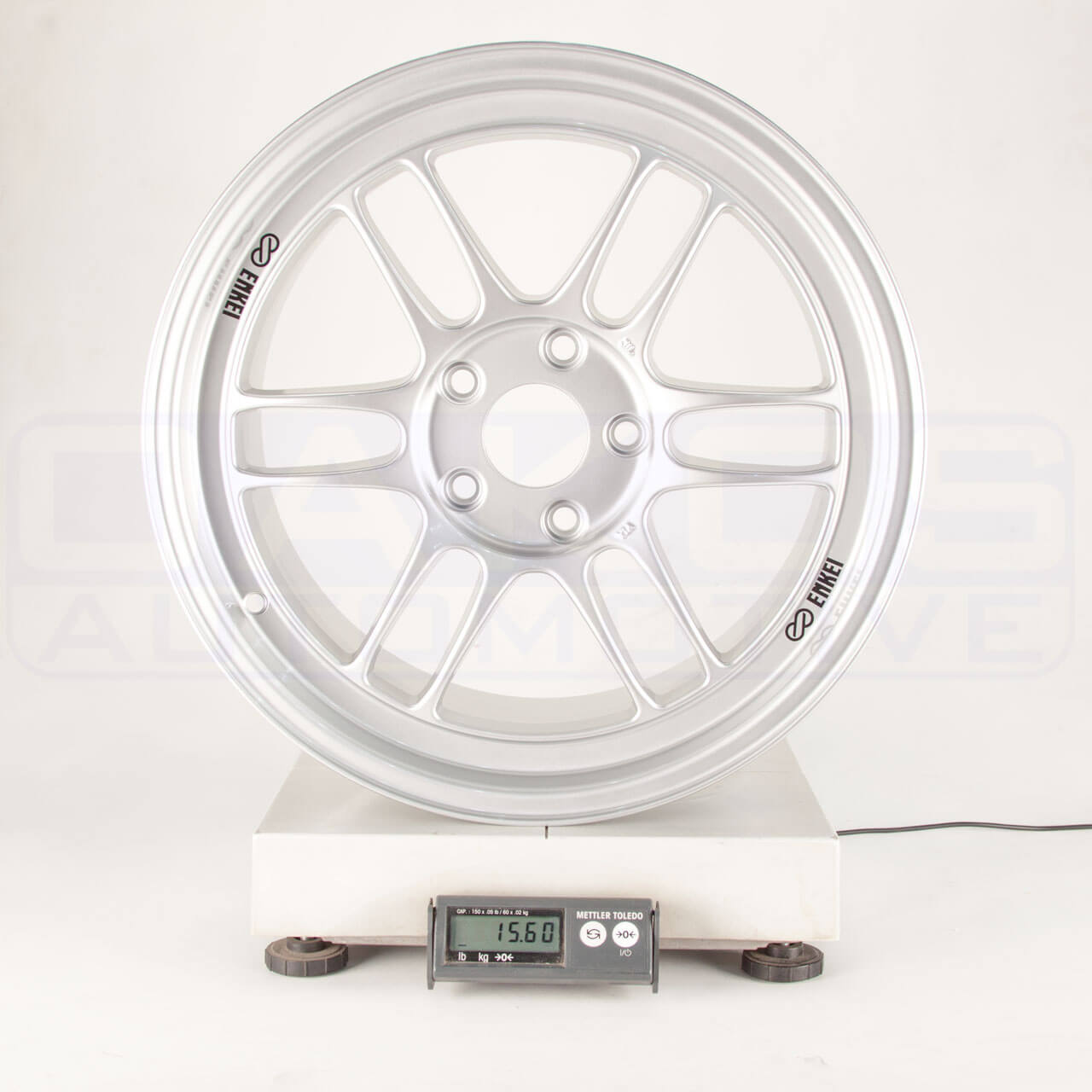 Enkei RPF1 Wheel - 17x9 / +45 / 5x114.3 - Silver - Angle 5