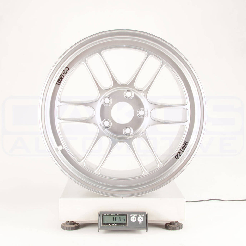 Enkei RPF1 Wheel - 17x9.5 / +38 / 5x114.3 - Silver - Angle 5