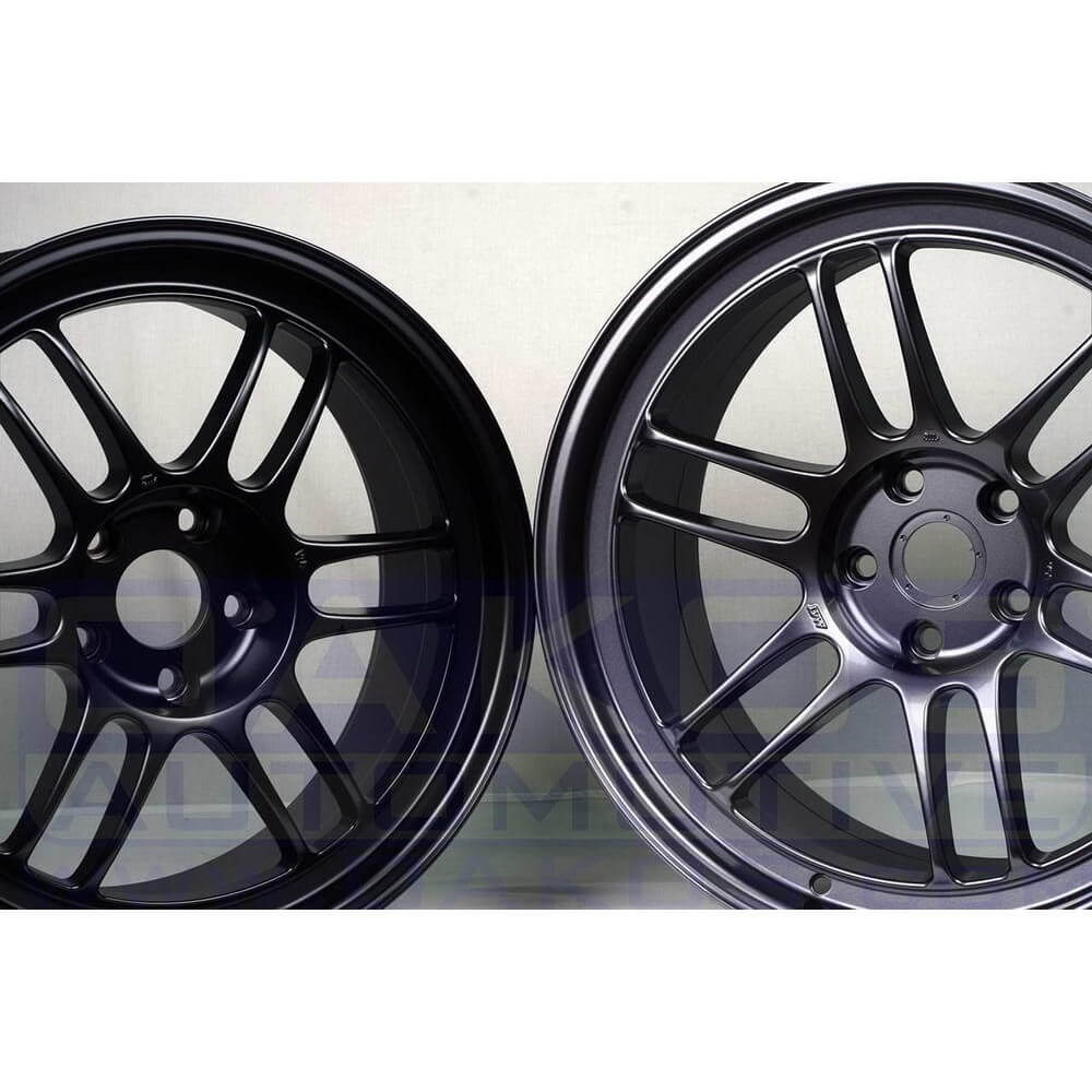 Enkei RPF1 Wheel - 18x10.5 / +15 / 5x114.3 - Gunmetal - Angle 2