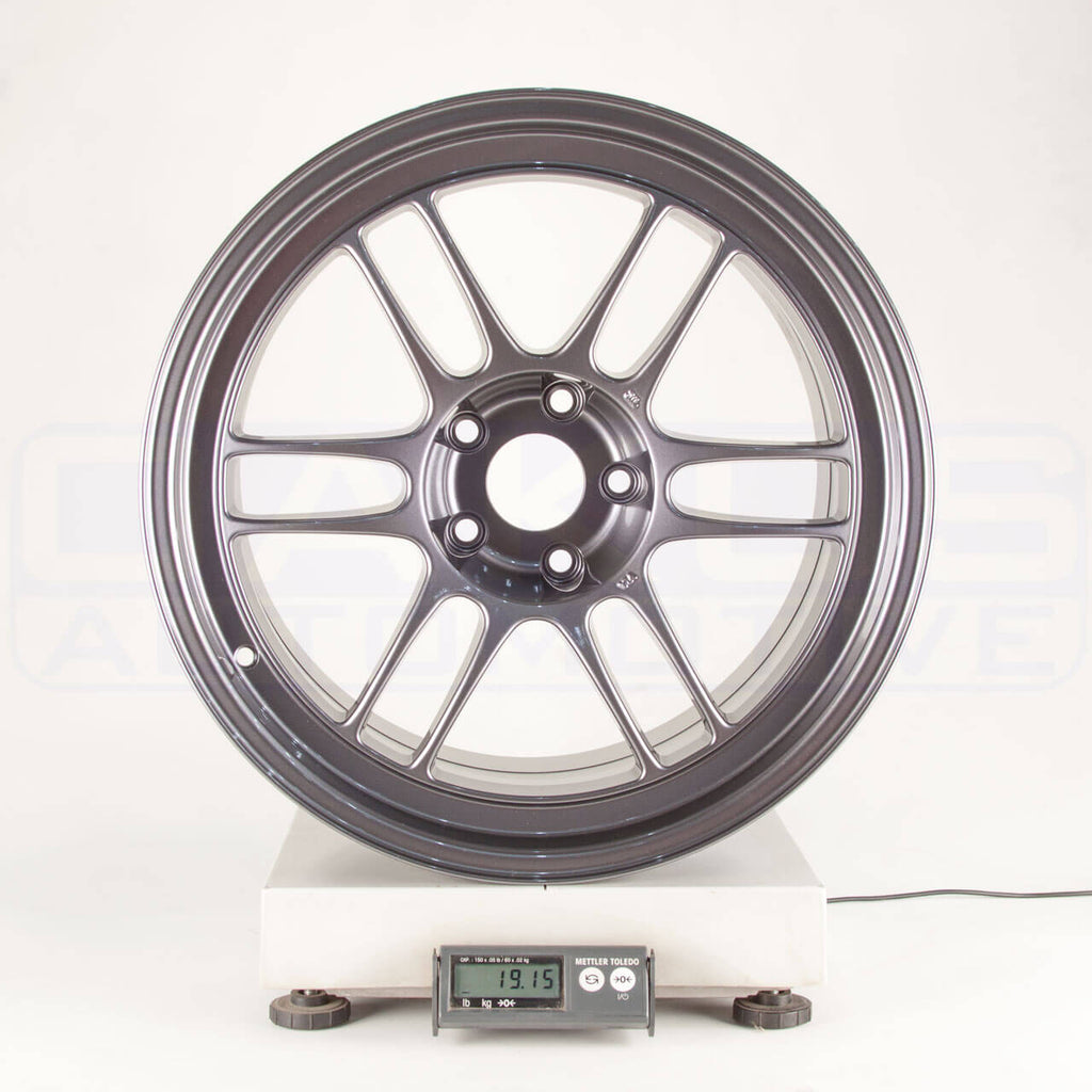 Enkei RPF1 Wheel - 18x10.5 / +15 / 5x114.3 - Gunmetal - Angle 5