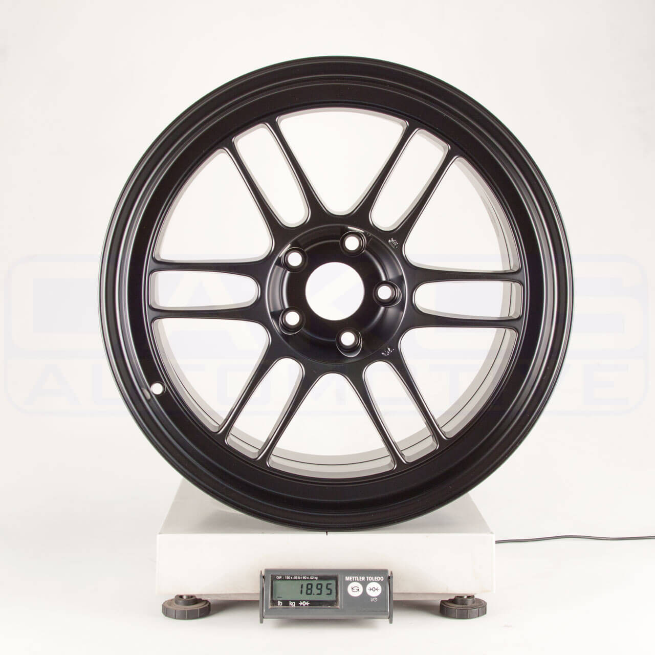 Enkei RPF1 Wheel - 18x10.5 / +15 / 5x114.3 - Matte Black - Angle 5