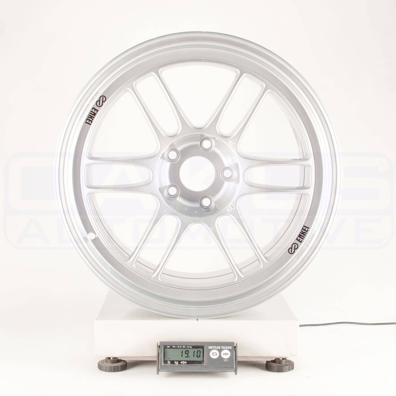 Enkei RPF1 Wheel - 18x10.5 / +15 / 5x114.3 - Silver - Angle 5