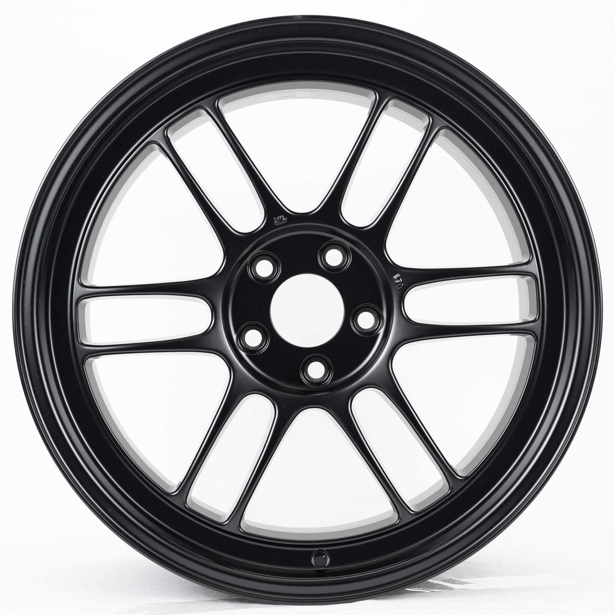 Enkei RPF1 Wheel - 18x8.5 / +30 / 5x114.3 - Matte Black - Angle 2