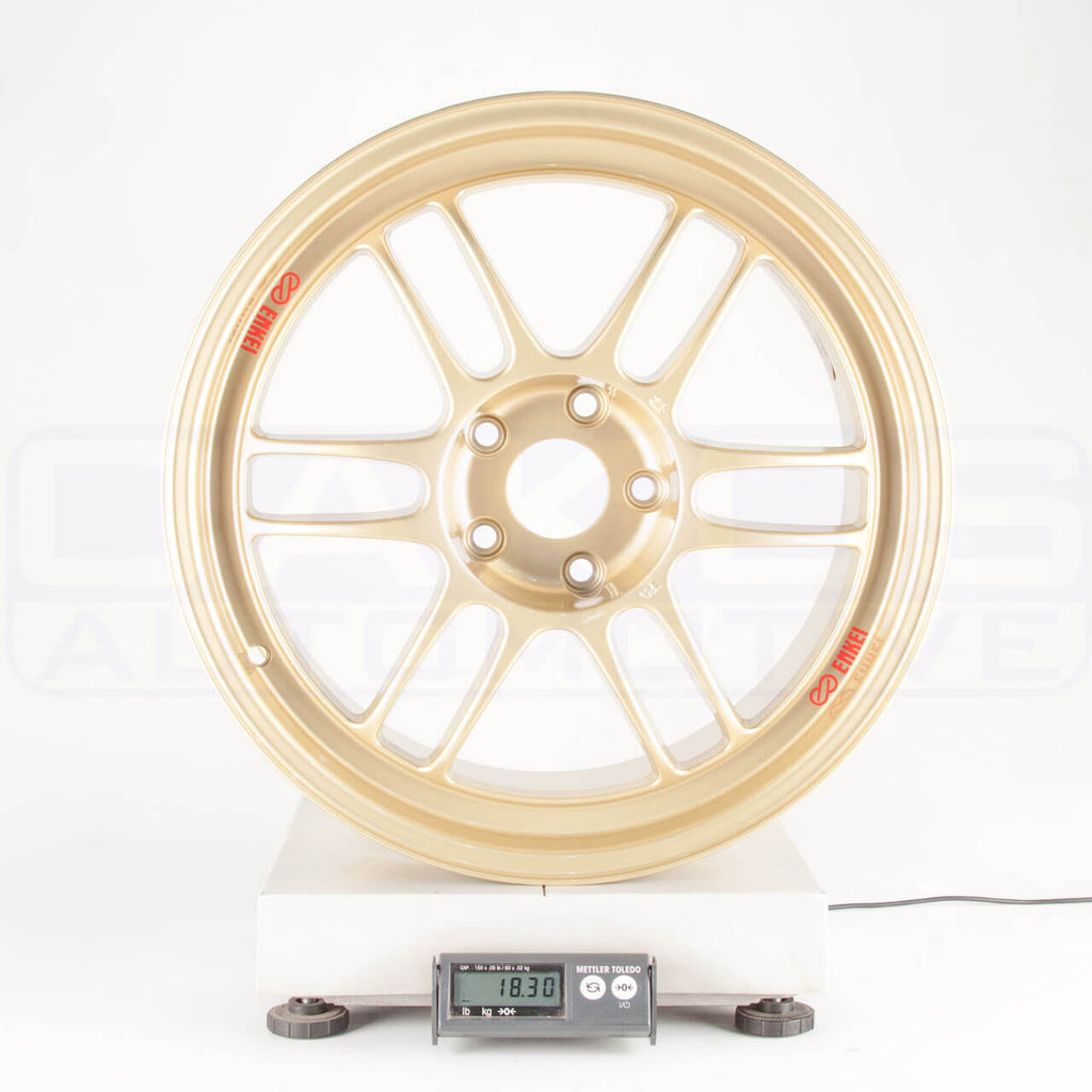Enkei RPF1 Wheel - 18x8.5 / +40 / 5x114.3 - Gold - Angle 5