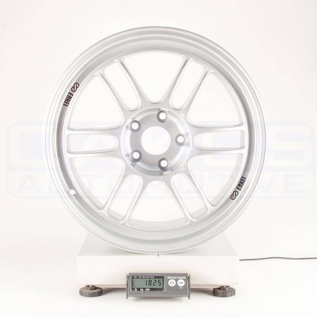 Enkei RPF1 Wheel - 18x8.5 / +40 / 5x114.3 - Silver - Angle 5