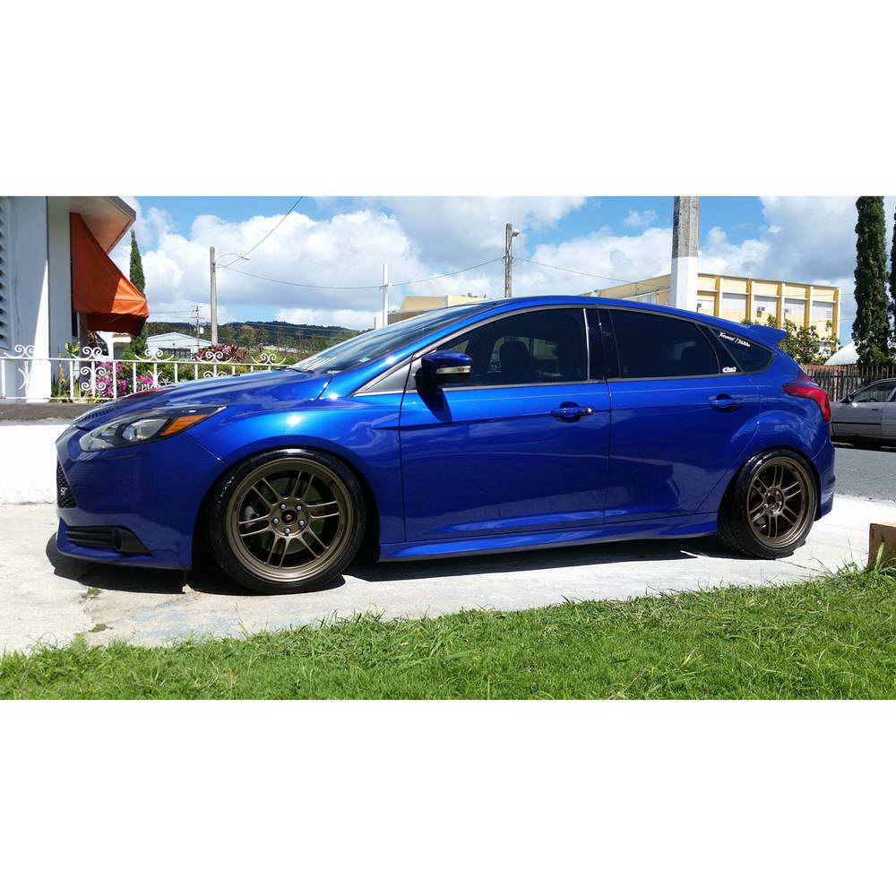 Enkei RPF1 Wheel - 18x9 / +35 / 5x108 - Matte Bronze - Angle 4