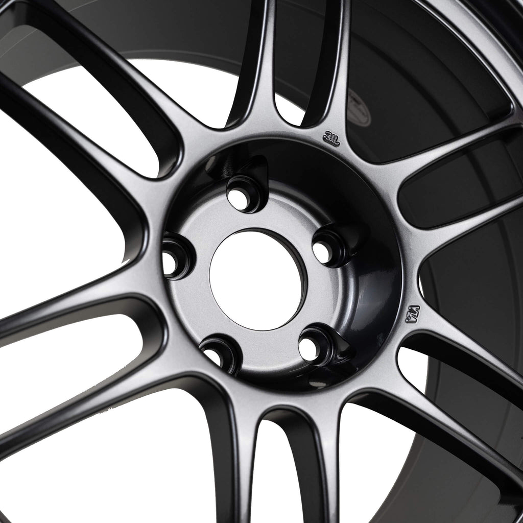 Enkei RPF1 Wheel - 18x9.5 / +15 / 5x114.3 - Gunmetal - Angle 3